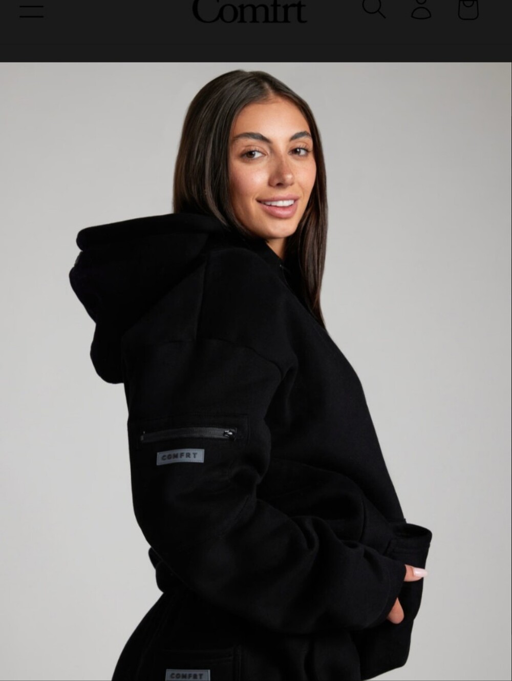 Comfrt Airplane Mode Travel Hoodie